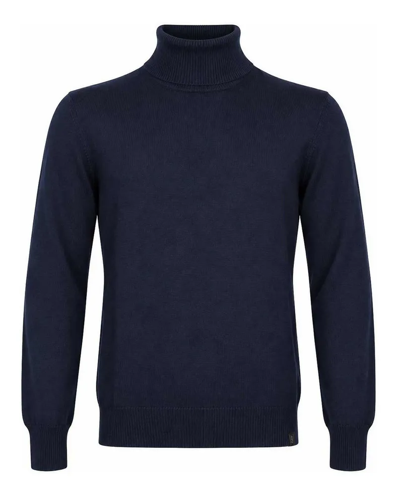 Fay Rollkragenpullover - Dunkelblau Dunkelblau