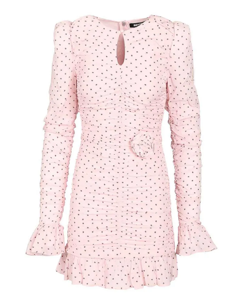 ROTATE Birger Christensen Kurzes Kleid - Rosa Rosa