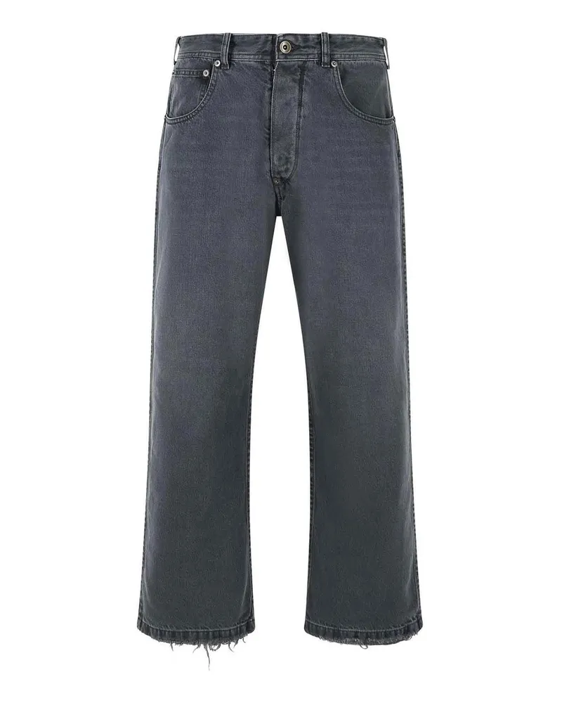 Maison Margiela Straight Leg Jeans - Schwarz Schwarz