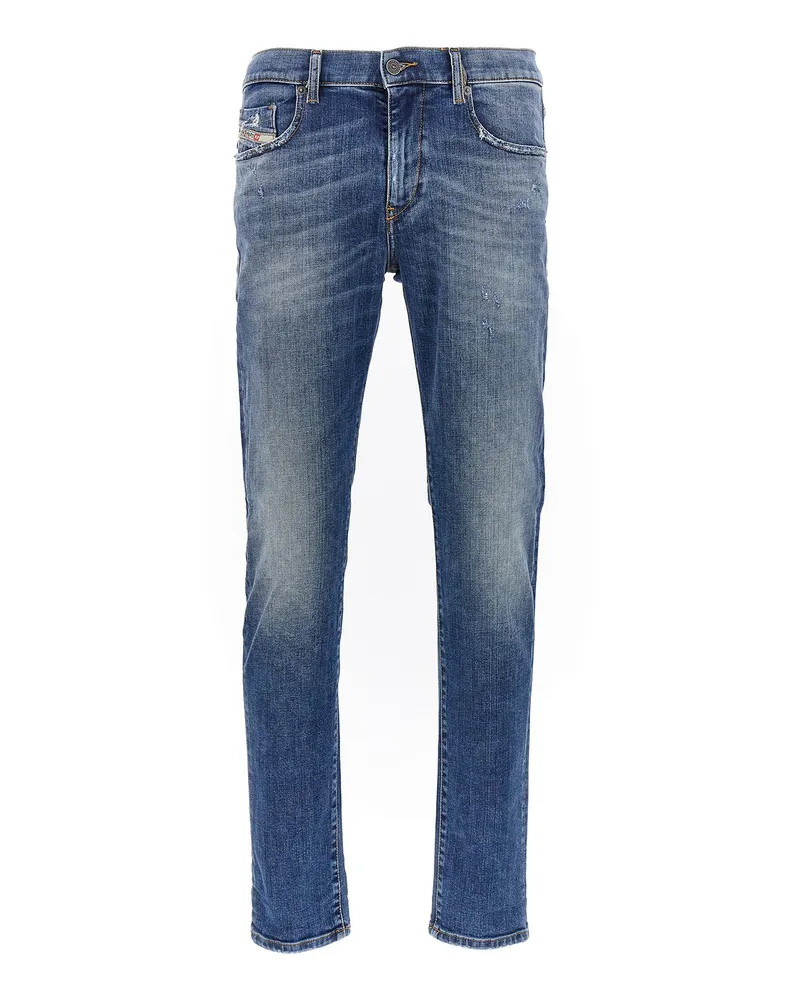 Diesel Straight Leg Jeans - Blau Blau