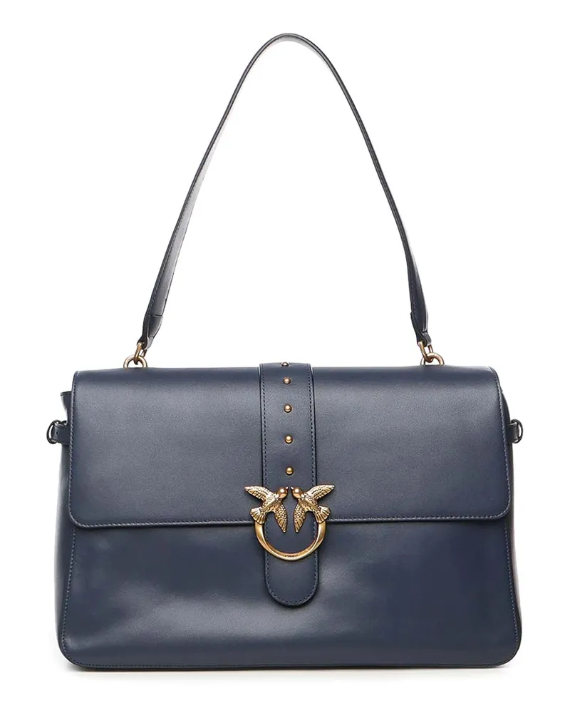 Pinko Schultertasche - Jeansblau Jeansblau