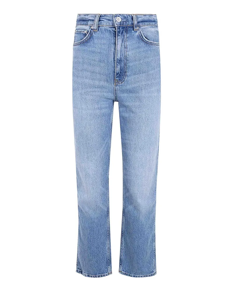 Anine Bing Straight Leg Jeans - Blau Blau