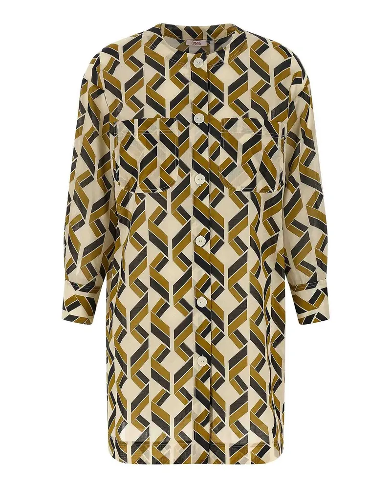 Eres Knielanges Kleid - Bunt Bunt