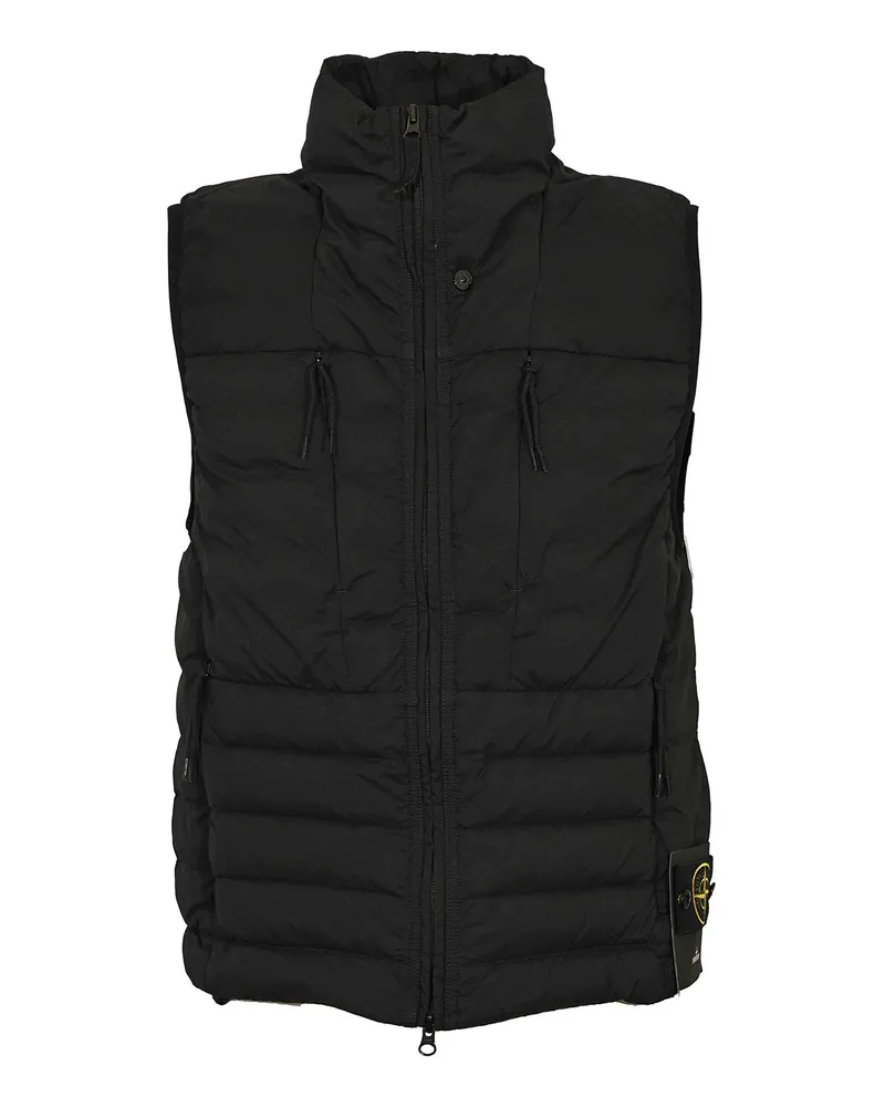 Stone Island Weste - Schwarz Schwarz