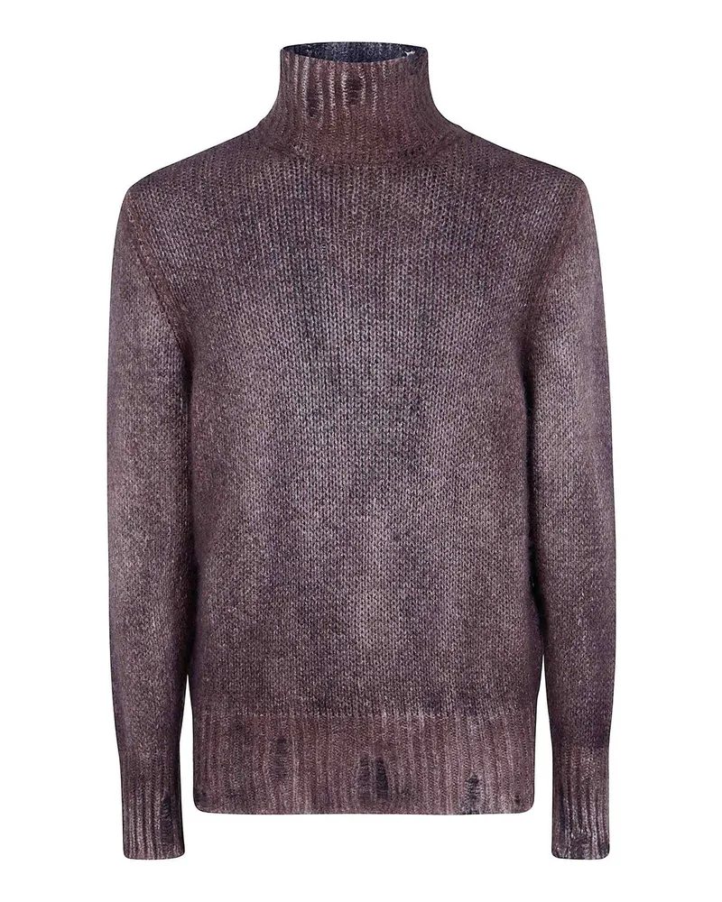 Avant Toi Rollkragenpullover - Braun Braun