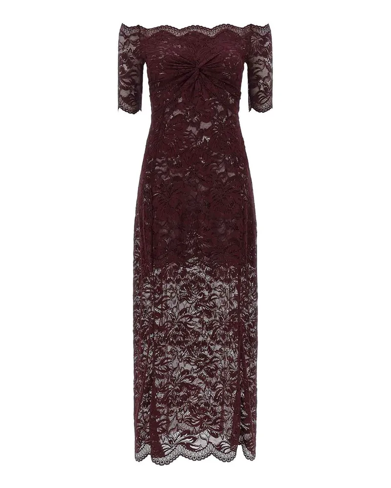 Paco Rabanne Knielanges Kleid - Lila Lila