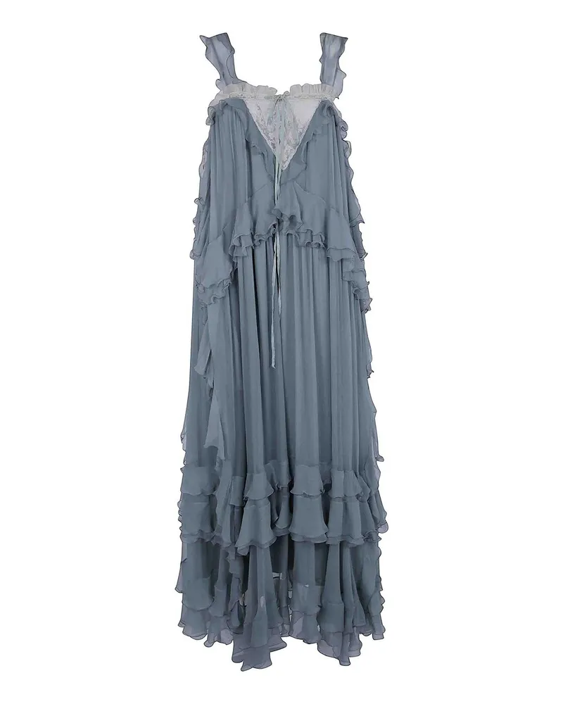 Chloé Knielanges Kleid - Grün Grün