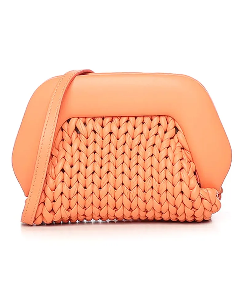 THEMOIRÈ Clutch - Hellorange Hellorange