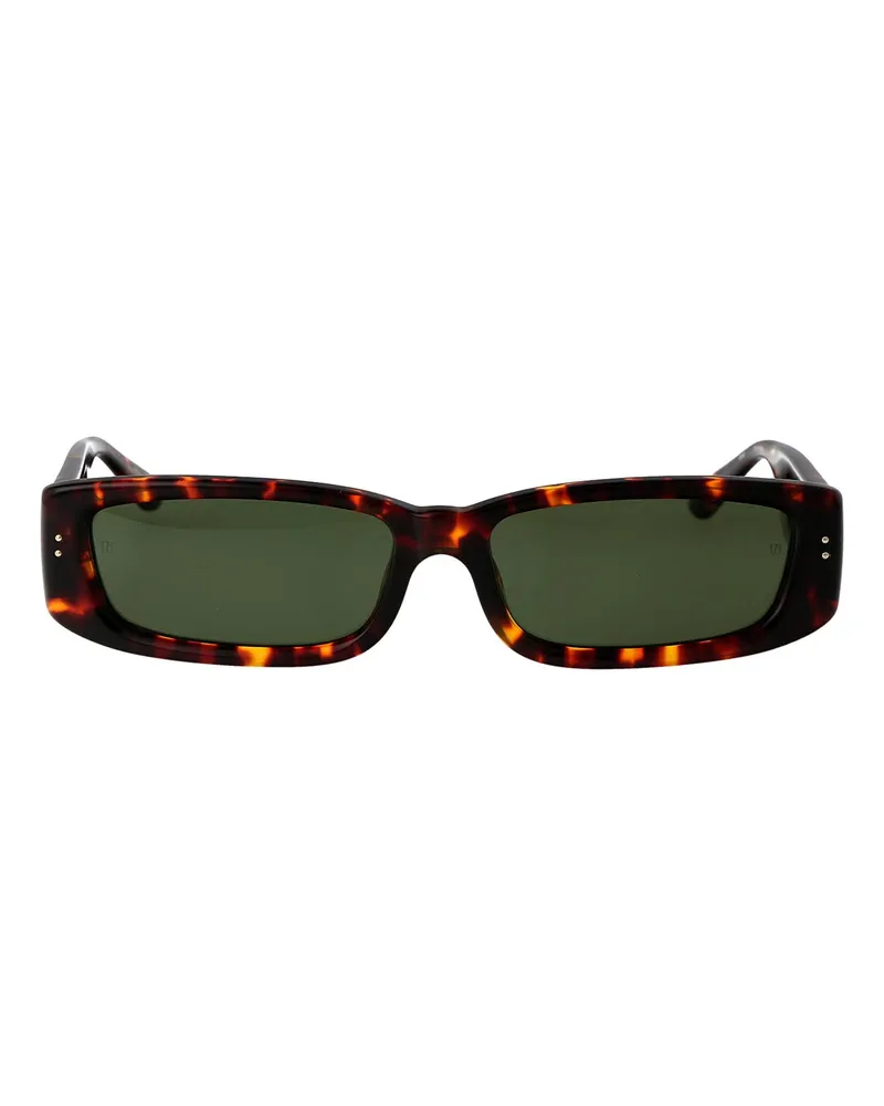 Linda Farrow Sonnenbrille - Braun Braun