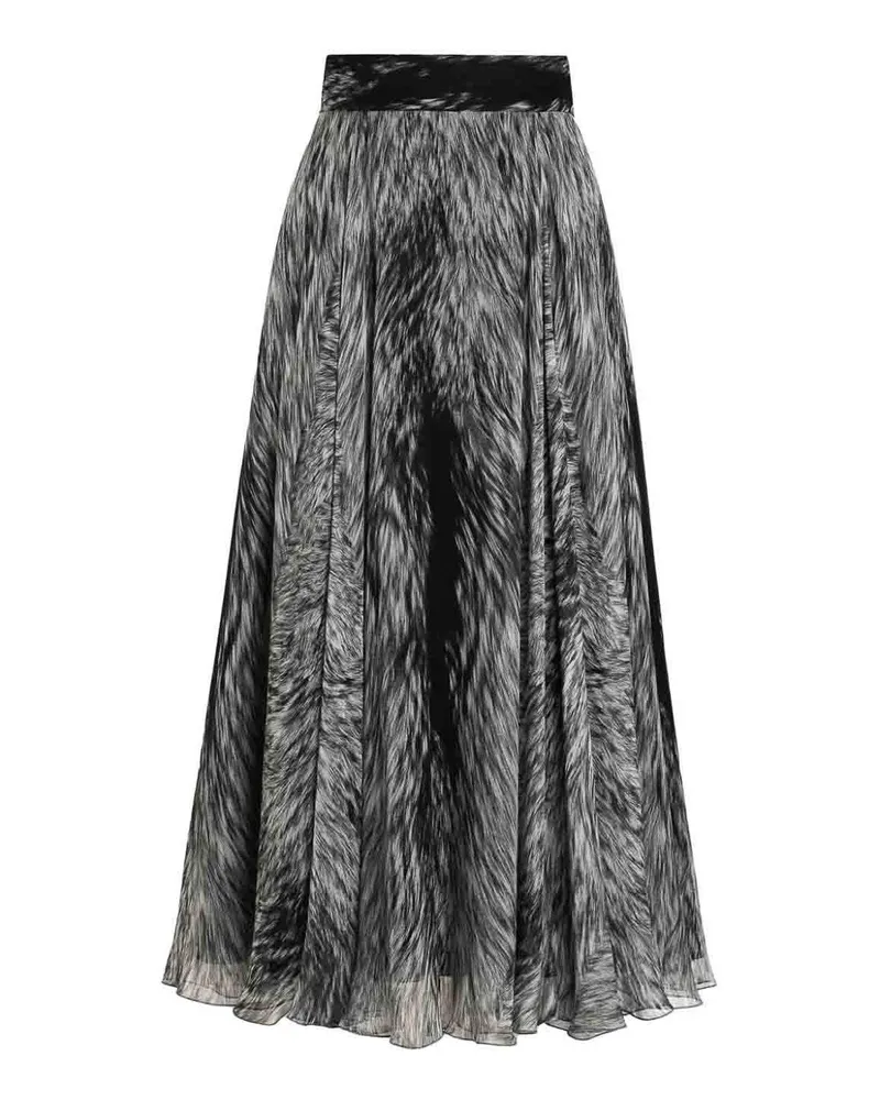 Dolce & Gabbana Langer Rock - Grau Grau