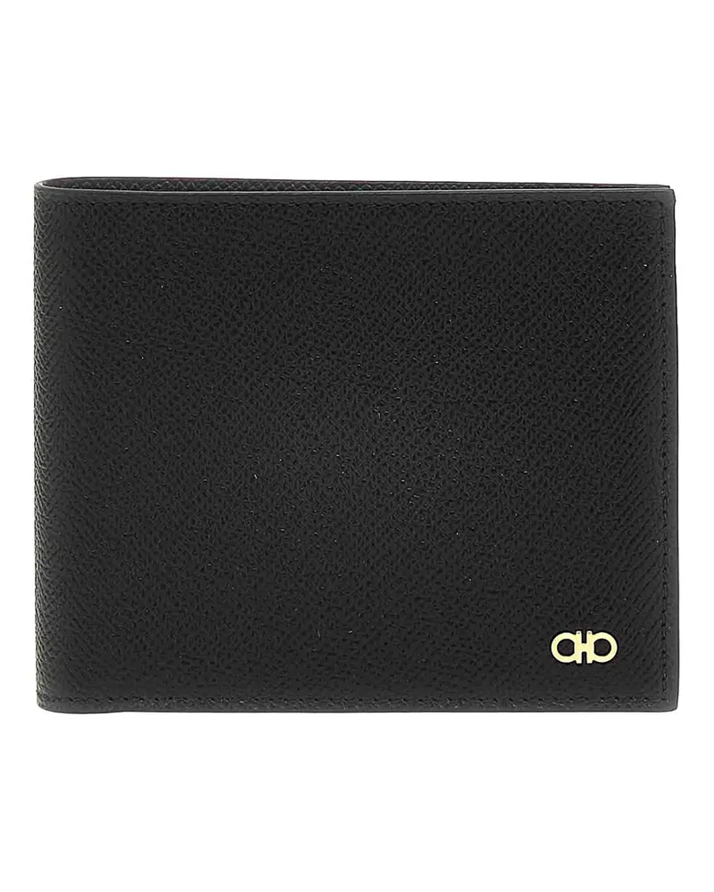 Ferragamo Portemonnaie - Schwarz Schwarz