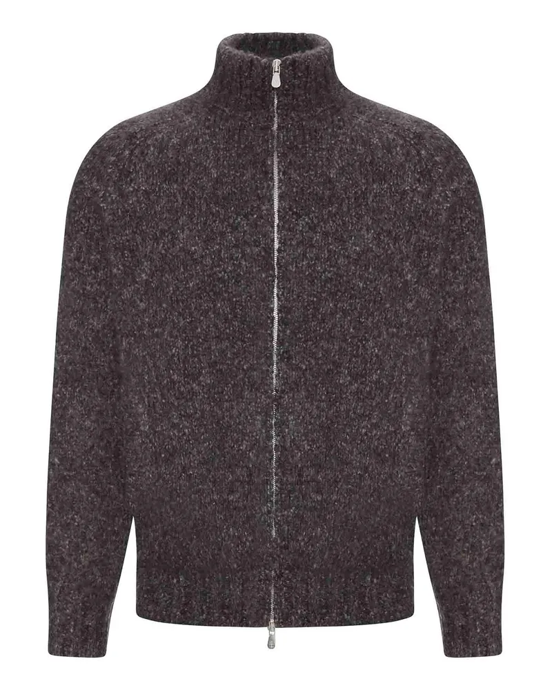 Brunello Cucinelli Rollkragenpullover - Grau Grau