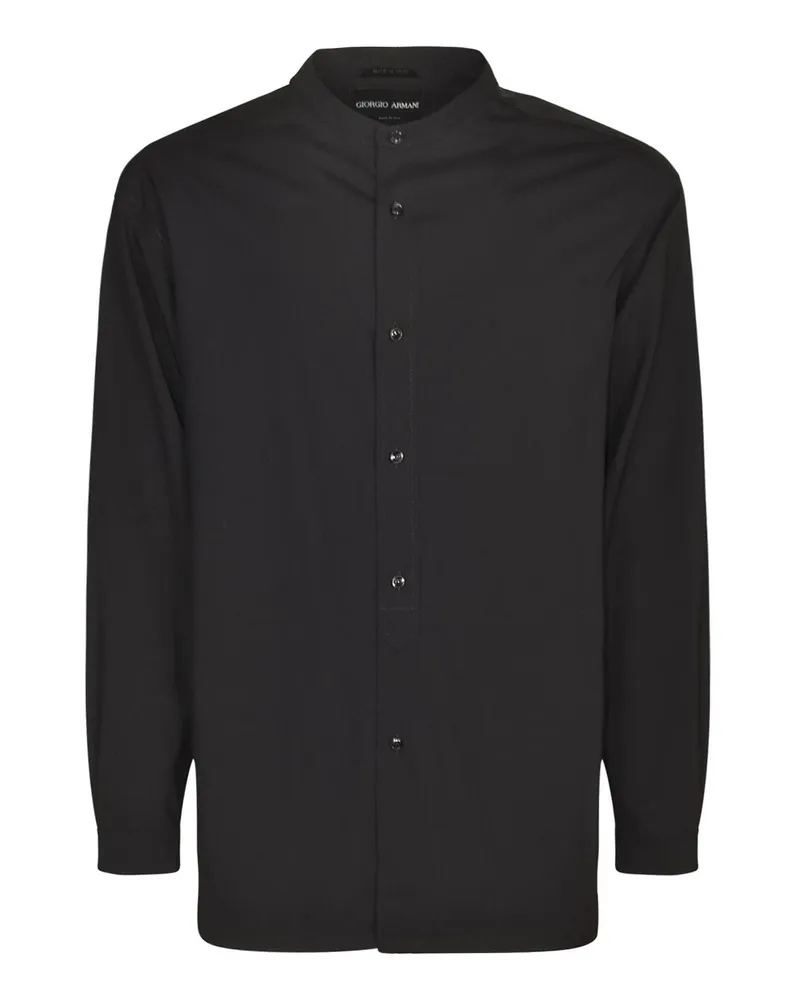 Giorgio Armani Knielanger Mantel - Blau Blau