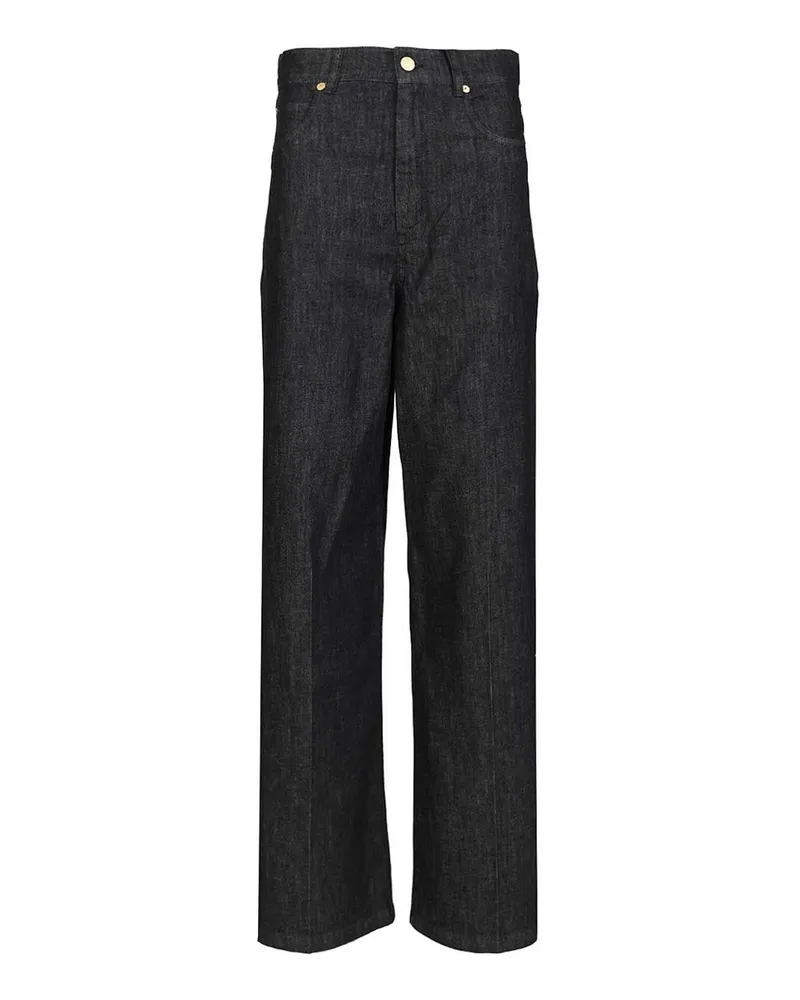 Max Mara Straight Leg Jeans - Blau Blau