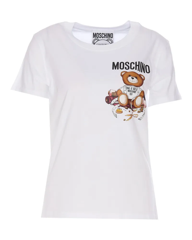 Moschino T-Shirt - Weiß Weiß