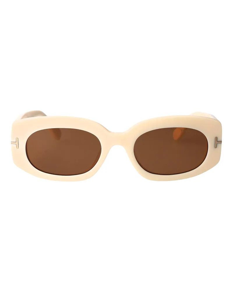 Tom Ford Sonnenbrille - Weiß Weiß