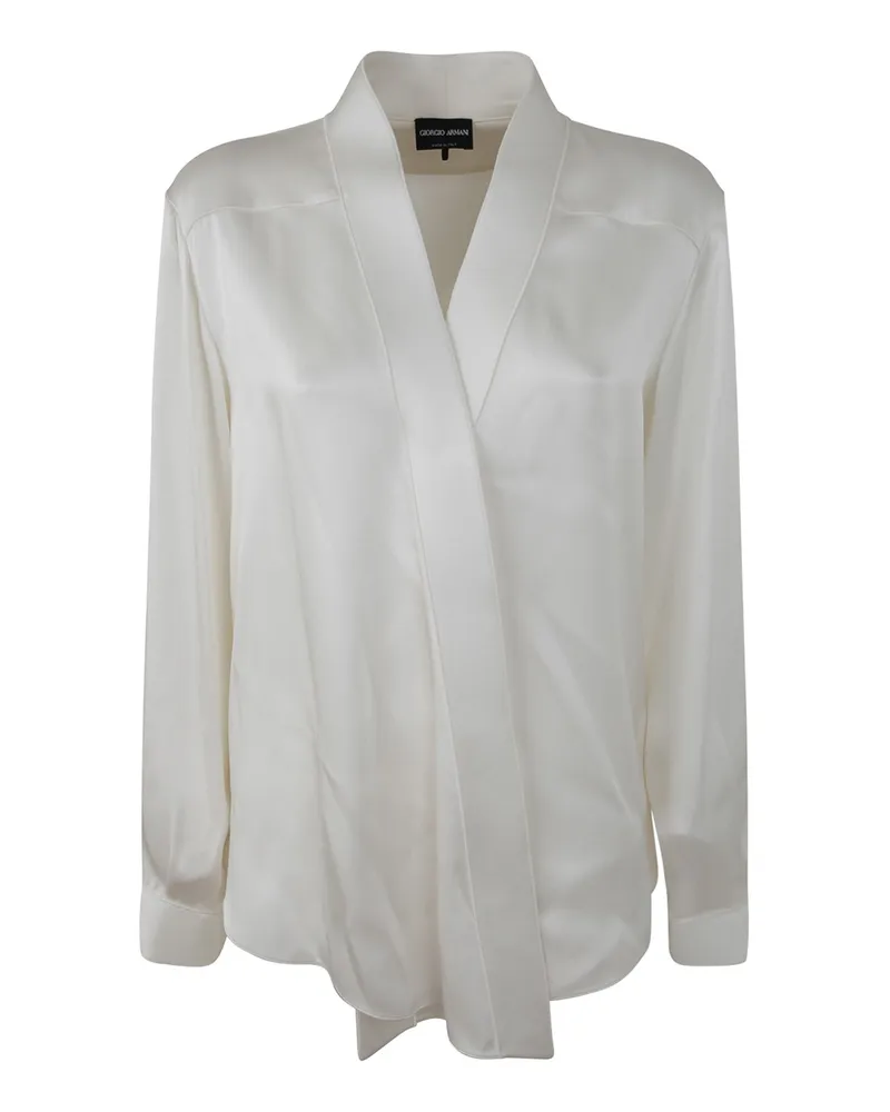 Giorgio Armani Hemd - Weiß Weiß