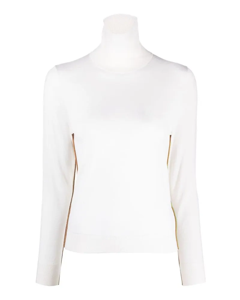 Paul Smith Rundhalspullover - Weiß Weiß