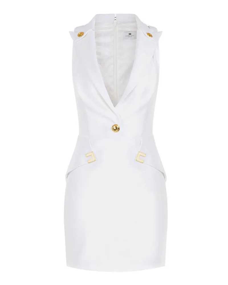 Elisabetta Franchi Kurzes Kleid - Beige Beige