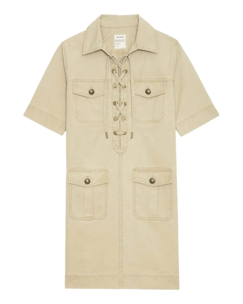 Zadig & Voltaire Maxikleid - Beige Beige