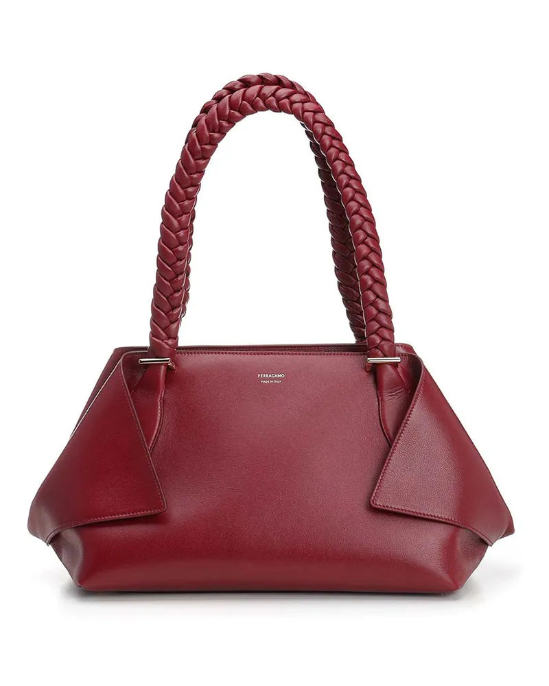 Ferragamo Umhängetasche - Dunkelrot Dunkelrot