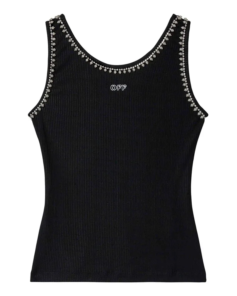 OFF-WHITE Top - Schwarz Schwarz