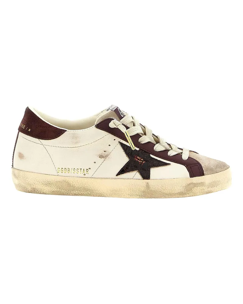 Golden Goose Sneaker - Dunkelrot Dunkelrot