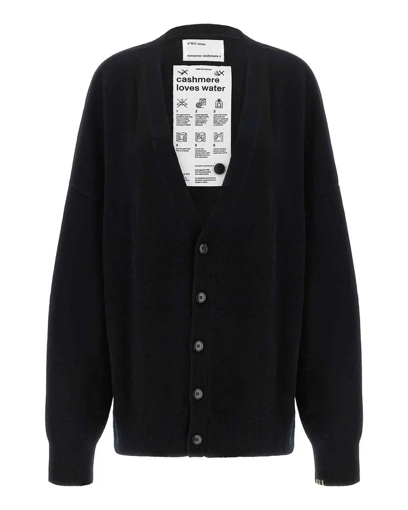 extreme cashmere Cardigan - Schwarz Schwarz
