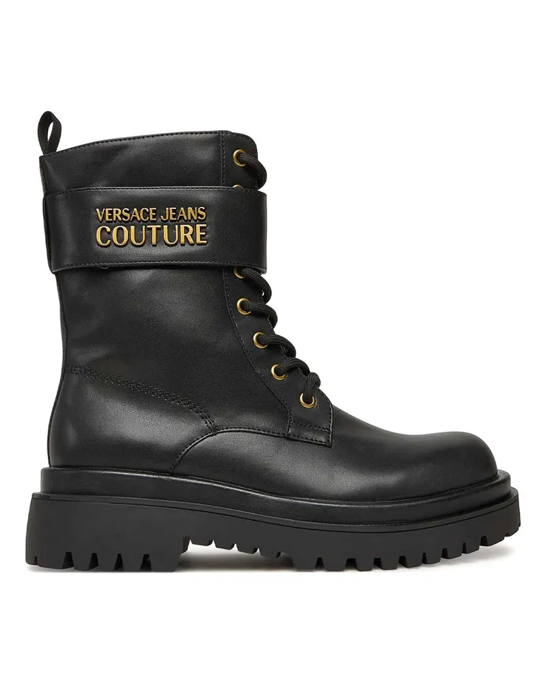 Versace Jeans Stiefeletten - Schwarz Schwarz