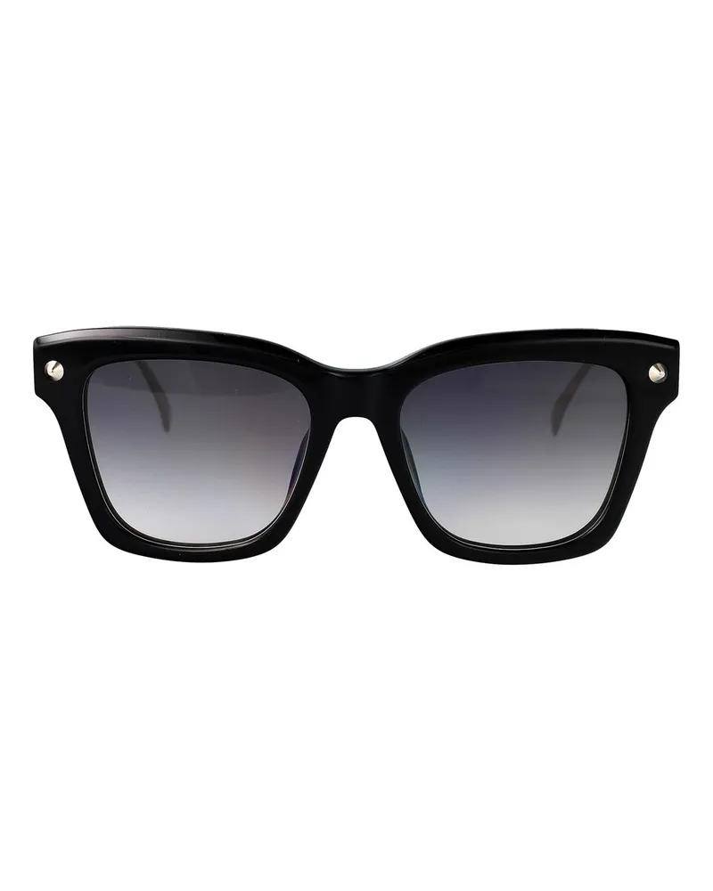 Alexander McQueen Sonnenbrille - Schwarz Schwarz