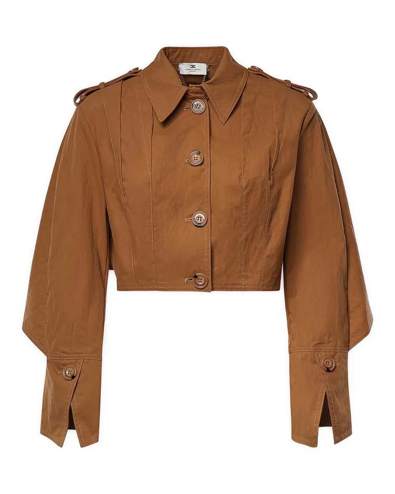 Elisabetta Franchi Casualjacke - Braun Braun