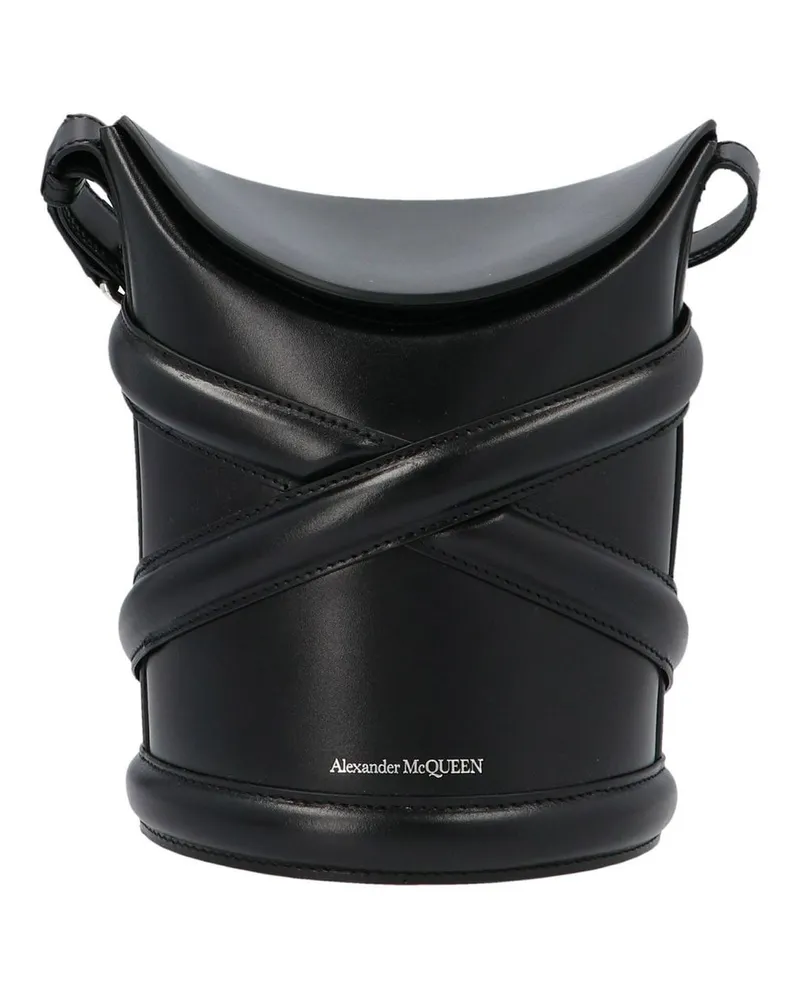 Alexander McQueen Umhängetasche - Schwarz Schwarz