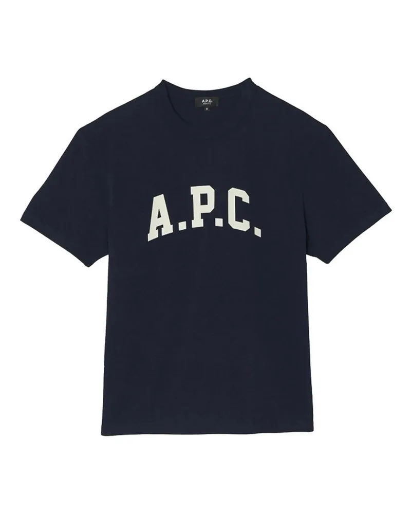 A.P.C. A. P.C. T-Shirt - Blau Blau