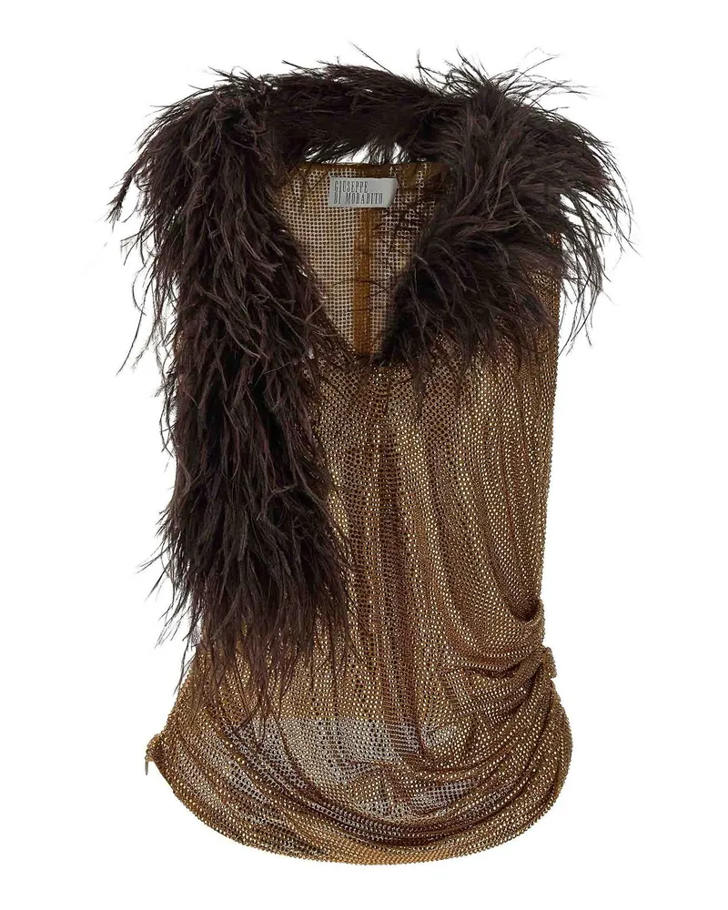 Giuseppe di Morabito Top - Gold Gold