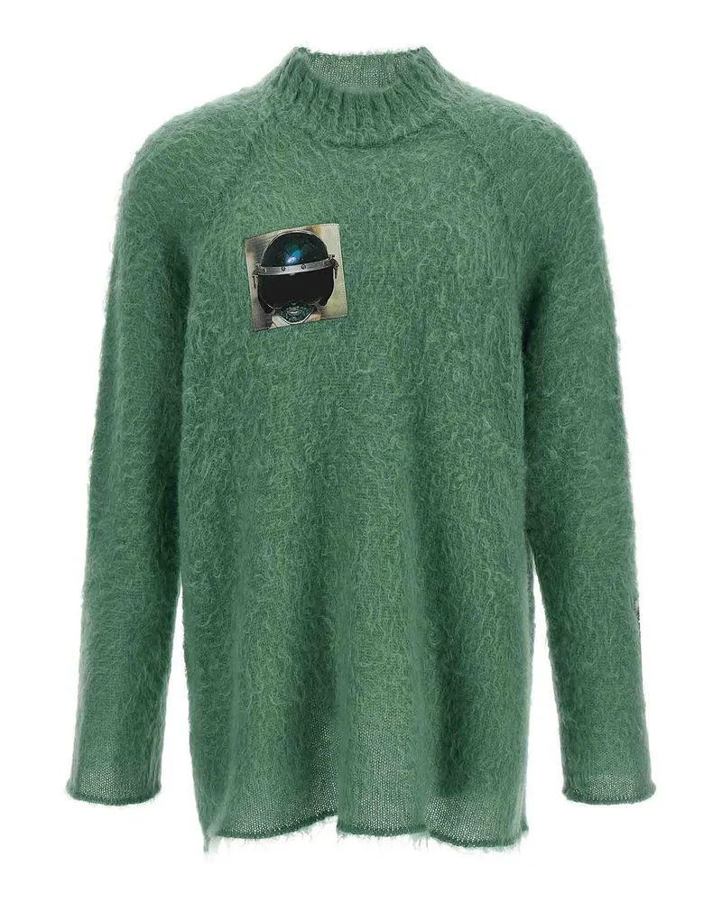 Undercover Rundhalspullover - Grün Grün