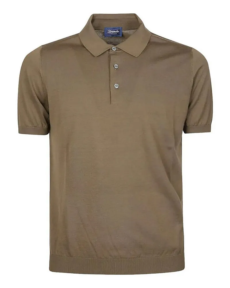 Drumohr  Poloshirt - Dunkelgrün Dunkelgrün