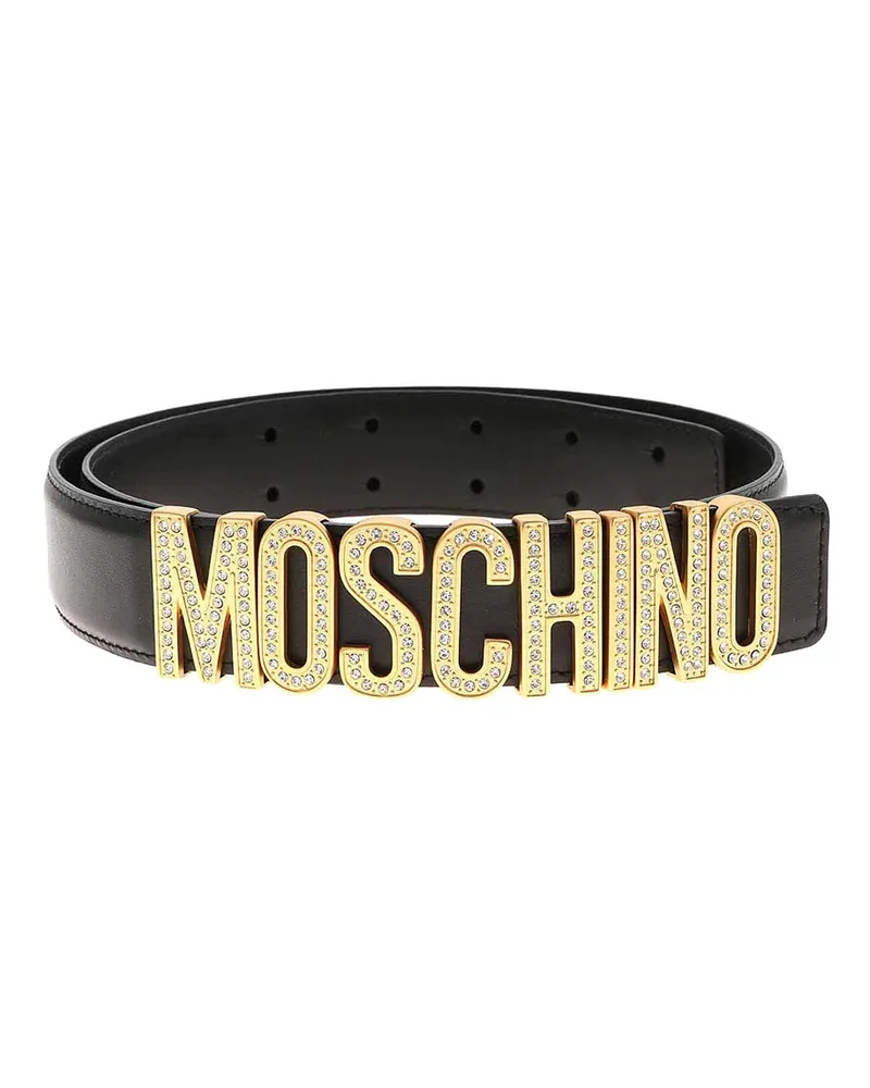Moschino Gürtel - Schwarz Schwarz