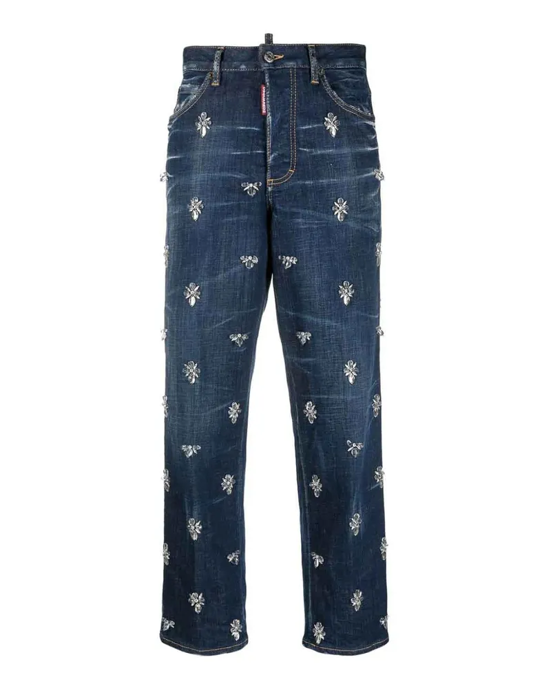 Dsquared2 Bootcut Jeans - Dunkelblau Dunkelblau