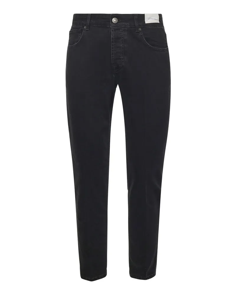 MICHAEL COAL Straight Leg Jeans - Schwarz Schwarz