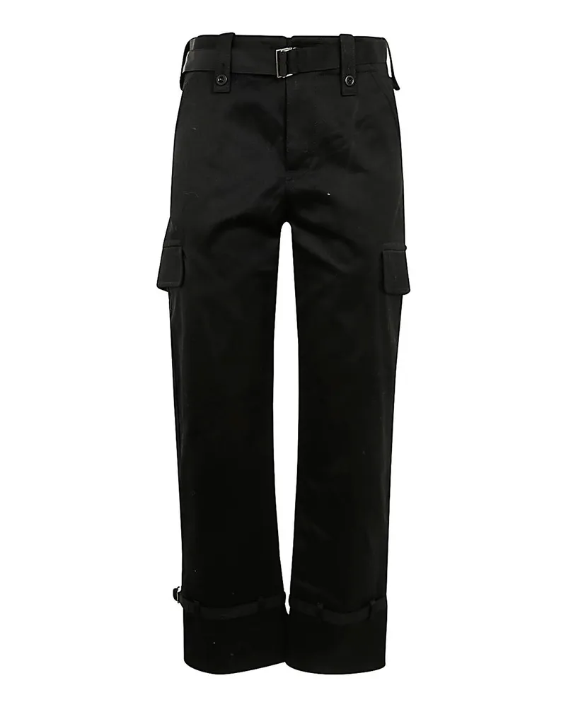 Sacai Casual Hose - Schwarz Schwarz