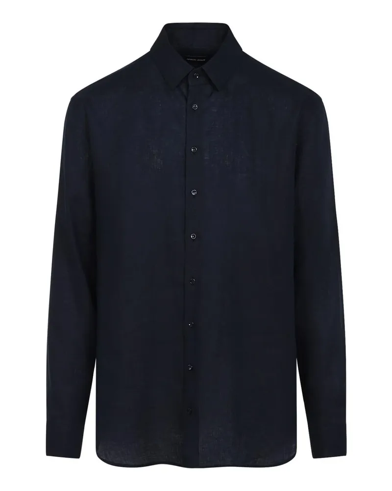Giorgio Armani Hemd - Hellblau Hellblau