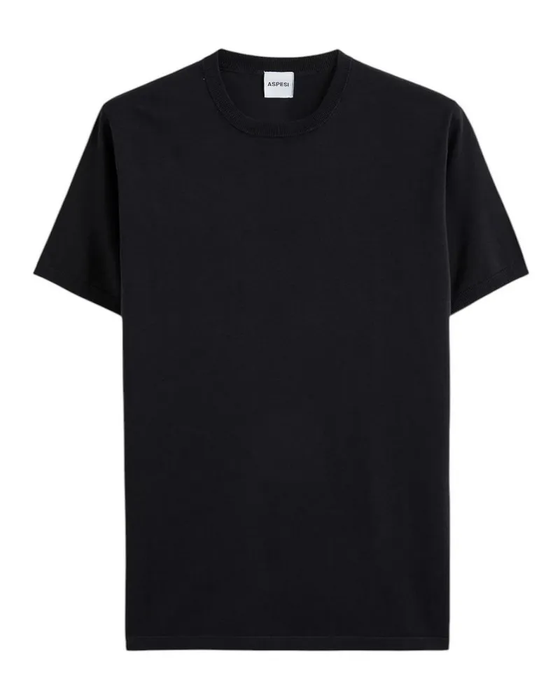 ASPESI T-Shirt - Schwarz Schwarz