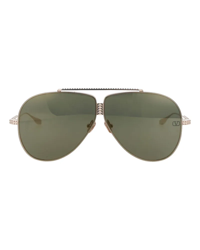 Valentino Garavani Sonnenbrille - Silber Silber