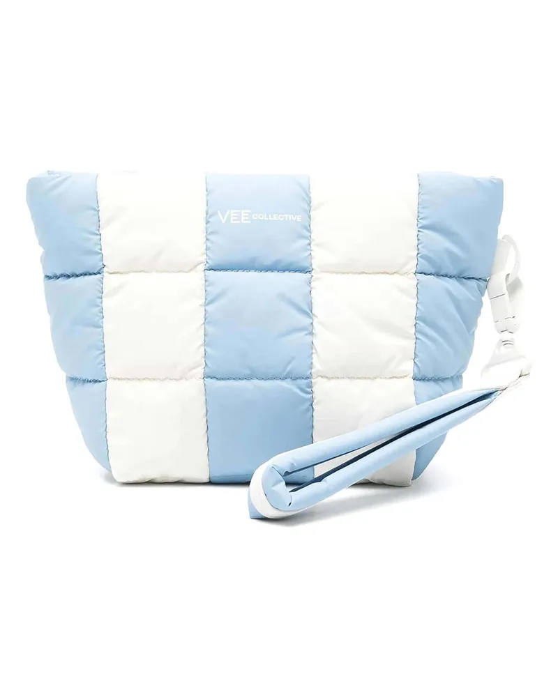 VeeCollective Clutch - Weiß Hellblau