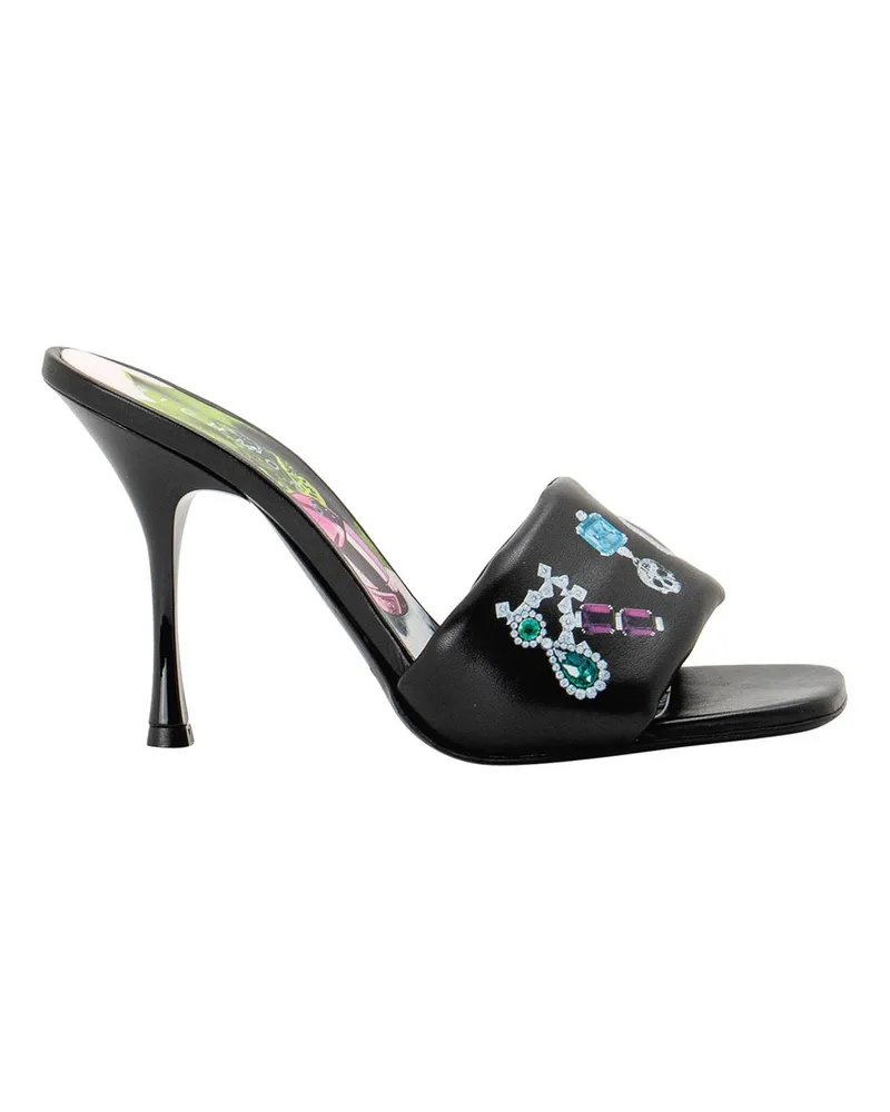 John Richmond Sandalen - Schwarz Schwarz