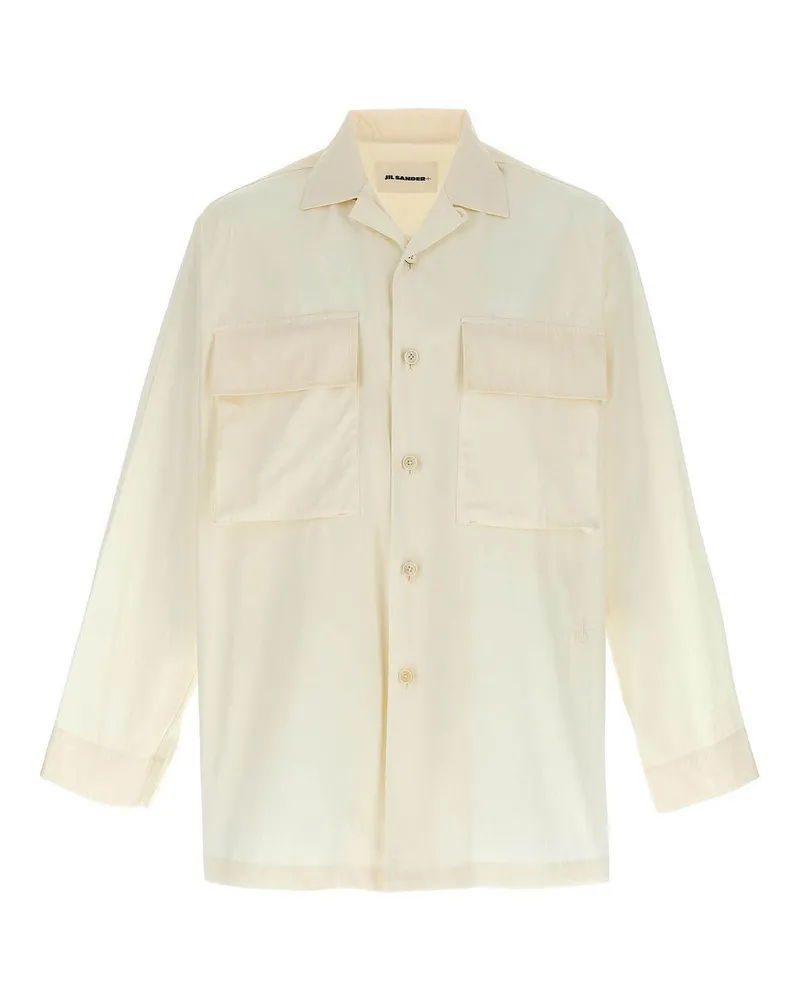Jil Sander Hemd - Weiß Weiß
