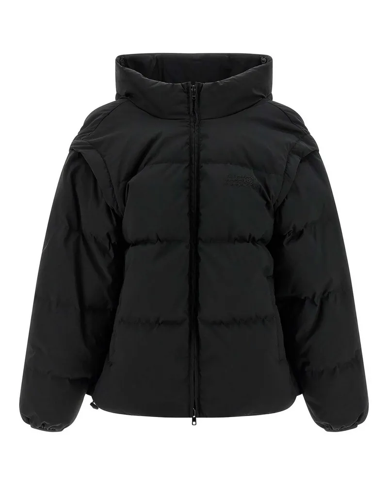 Maison Margiela Daunenjacke - Schwarz Schwarz