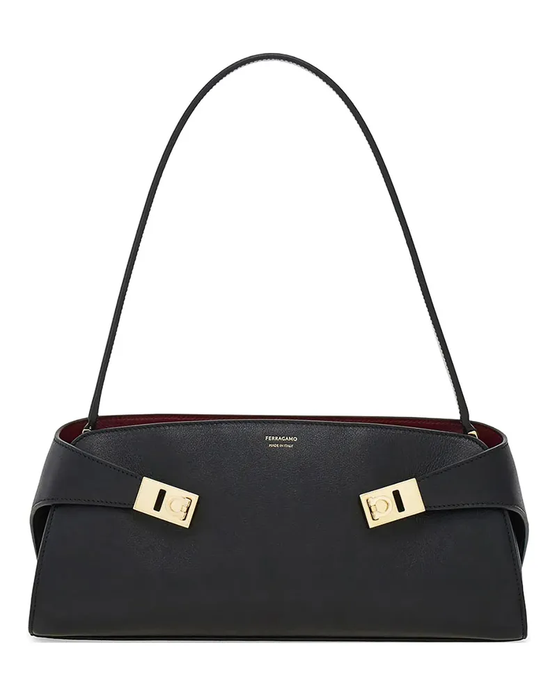 Ferragamo Schultertasche - Schwarz Schwarz