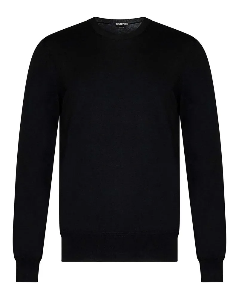 Tom Ford Rundhalspullover - Schwarz Schwarz