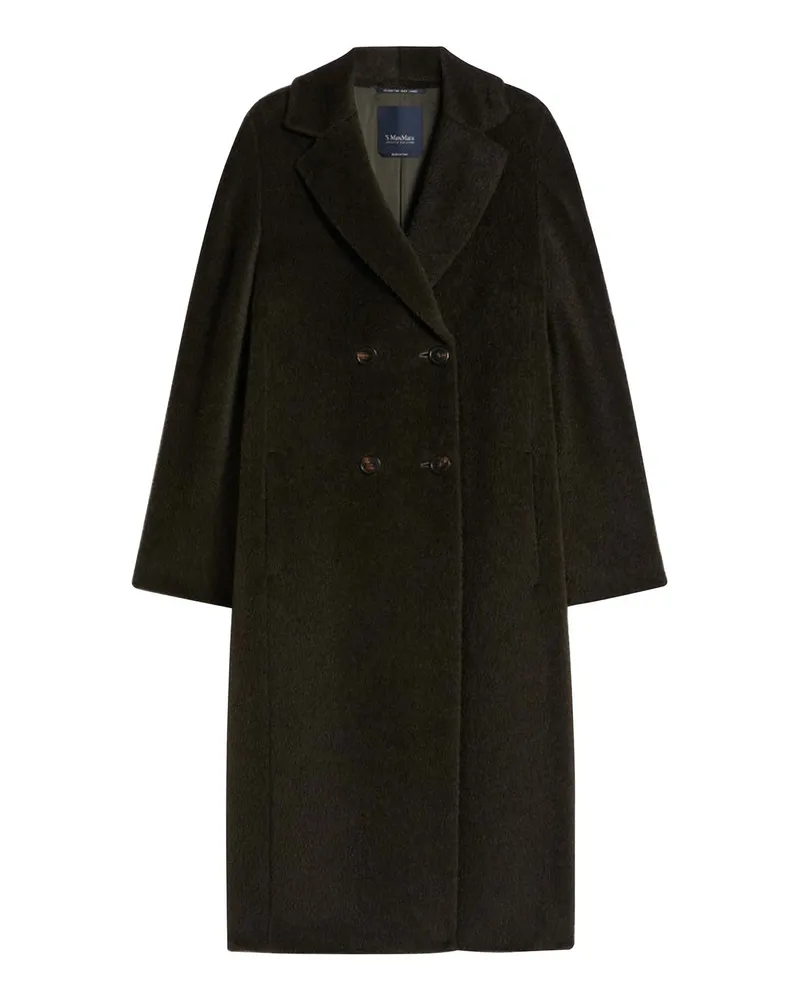 Max Mara Kurzer Mantel - Grün Grün